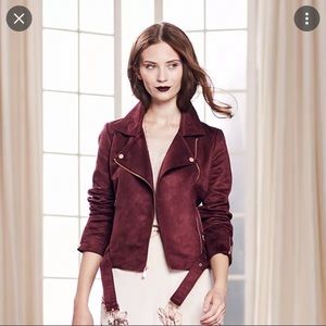 Lauren Conrad Runway Faux-Suede Moro Jacket